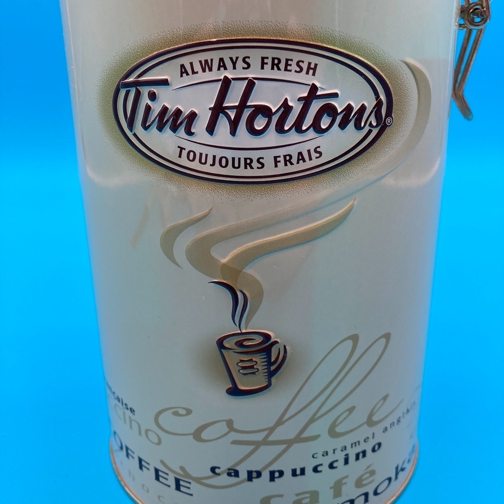 Vintage 2005 Tim Hortons Limited Edition No. 005 Coffee Tin Collector Series - Picture 2 of 11